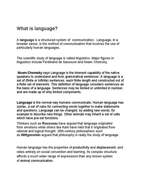 Types of Language Human 的图像结果