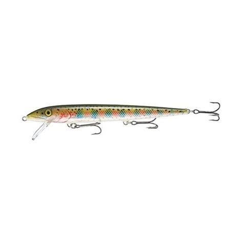 Rapala Original Floating Lure 4 38, 316 Oz, Rainbow Trout Floating ...