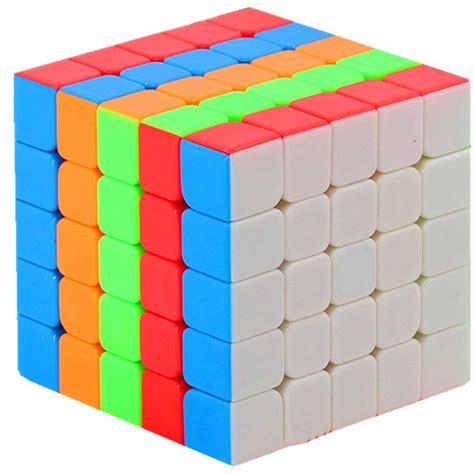 D ETERNAL Speed Cube Combo Set of 5x5 Cube and 3 Layer Megaminx High S