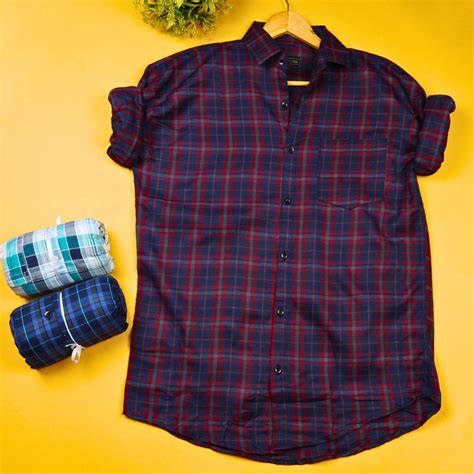 Men Classy Check Shirts Combo Pack of 2 (Assured Quality) – My Store