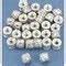 Rondelle Bali Spacer Heart Beads Silver Plate Approx 30 | Michaels