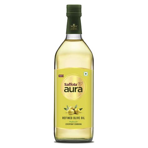 Saffola Aura Refined Olive Oil, 1Ltr : Amazon.in: Grocery & Gourmet Foods