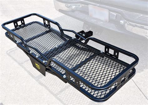 JEGS Trailer Hitch Cargo Carrier 500 LBS Capacity Hitch Rack Cargo ...