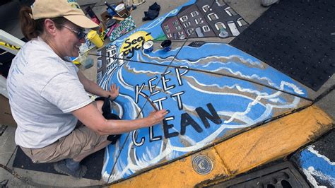 York stormwater drain art project highlights Chesapeake bay source
