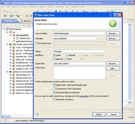 Spring Framework Examples 的图像结果