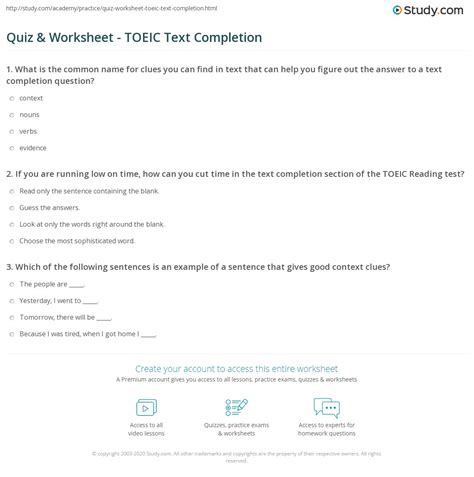 Image result for TOEIC Reading Practice Tests