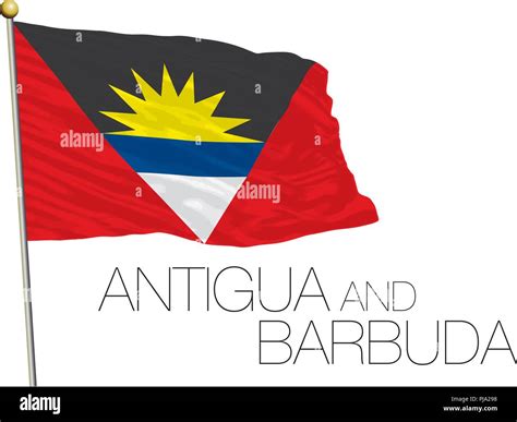 Antigua Flag High Resolution Stock Photography and Images - Alamy
