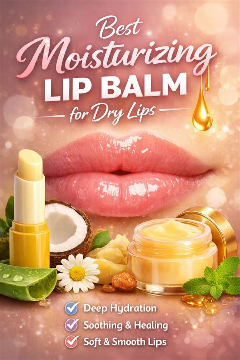How to Choose the Best Moisturizing Lip Balm for Dry Lips That Truly W