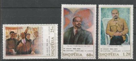 Stamps on Lenin- Albania 1974. – Stamp Digest