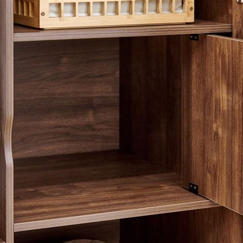 Buy Hadley 4-Door Wardrobe with Mirrors - Brown from Home Centre at ...