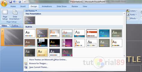 Tutorial Membuat PowerPoint 的图像结果