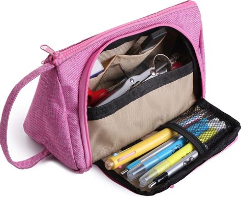 Buy Mr. Pen- Pencil Case for Girls, Pink, Small Pencil Bag, Cute Pencil ...