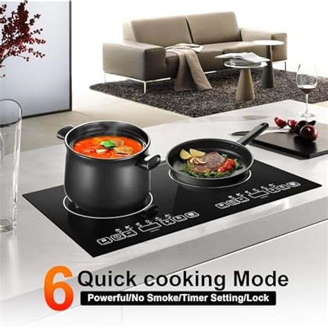 LCD Portable Double Induction Cooktop, 2000w 2 India | Ubuy