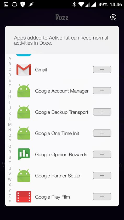 Doze - For Better Battery Life promette di farci risparmiare batteria