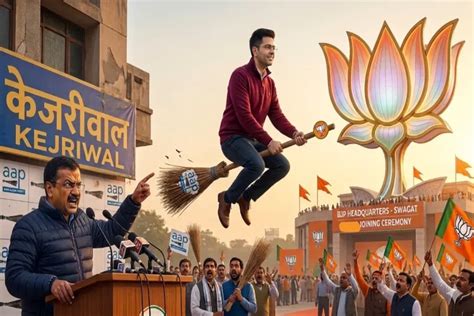 Memes flood social media as 7 AAP MPs join BJP