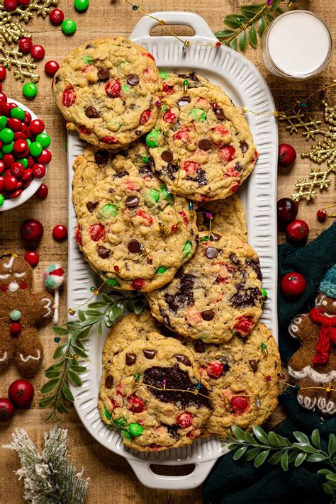 Christmas Monster Cookies | Orchids + Sweet Tea