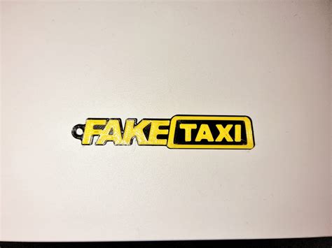 Fake Taxi keychain by Andreas Gurschler | Download free STL model ...