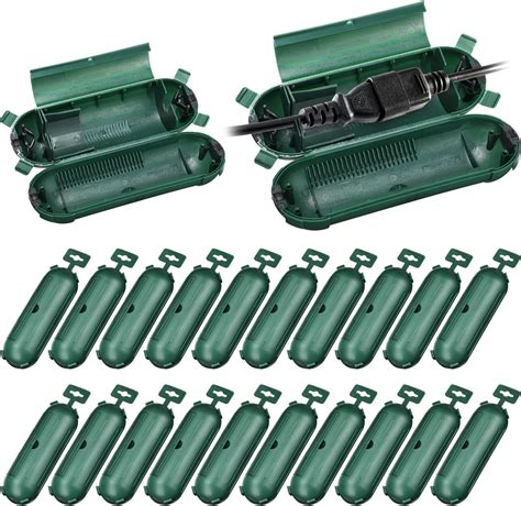 Amazon.com: Kanayu 20 Pcs Extension Cord Cover Safety Waterproof Plug ...