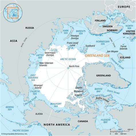 Greenland Sea | Map, Ice, Location, & Facts | Britannica