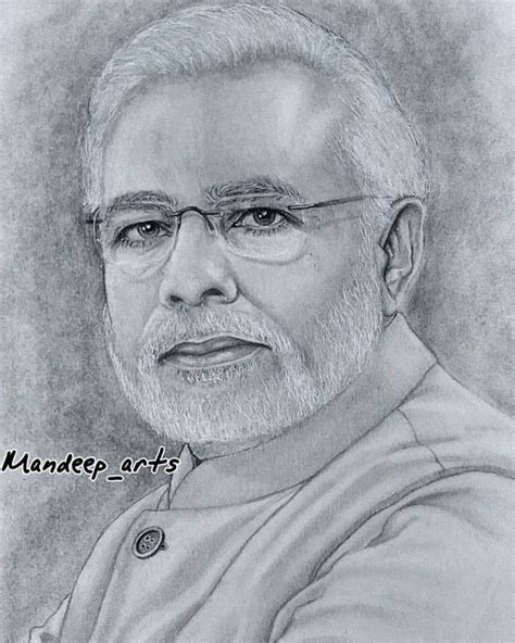 Image result for Narendra Modi Drawing
