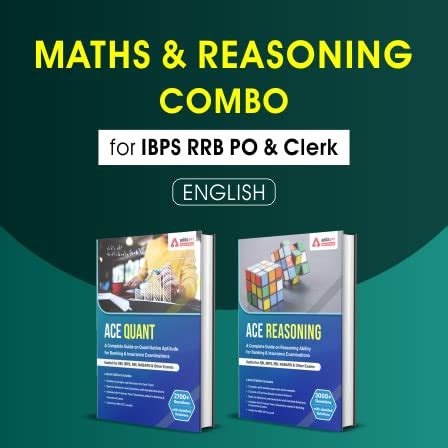 Buy Maths & Reasoning Combo for IBPS RRB PO & Clerk 2023 (English ...