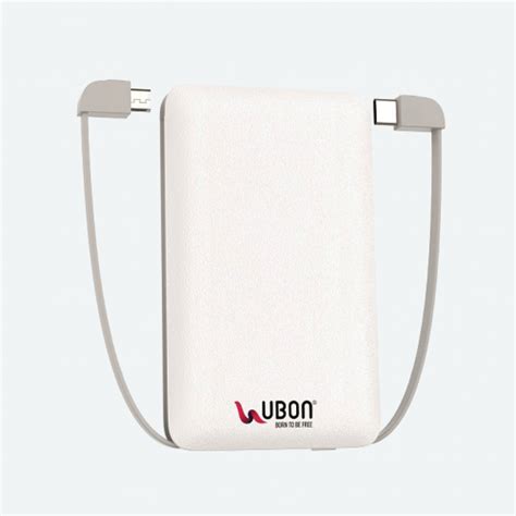Ubon PB-X14 5000mAh Power Bank With Dual USB Port | Print More India