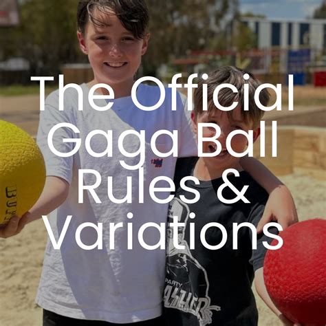 What are the rules of Gaga Ball? - Read our simple instructions - Gaga ...