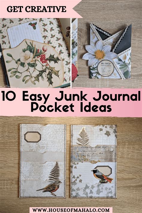 Junk Journal Pocket Tutorial 的图像结果