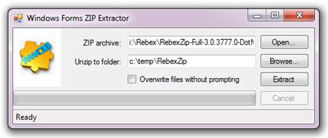 Zip Extractor Code in Vb.net 的图像结果