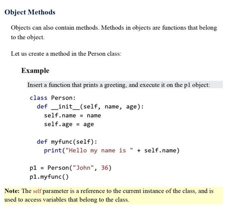 Image result for Python Class Object PDF