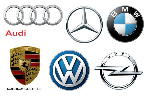 German Car Brands, Companies and Manufacturers | Car brands - car logos ...