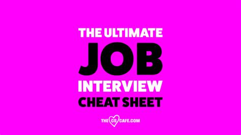 Interview Cheat Sheet 的图像结果