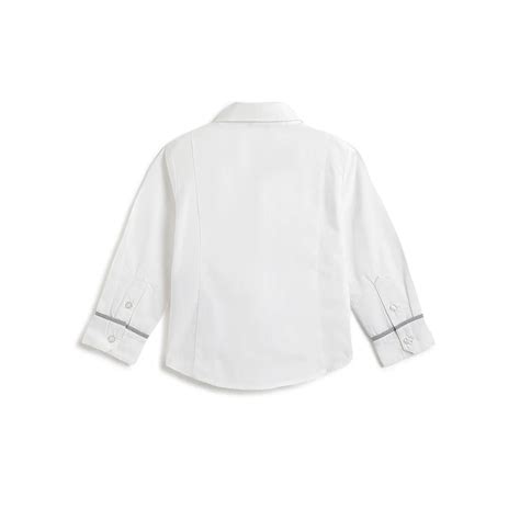 Chicco Boys White Collared Casual Shirt White - Top – Chicco India