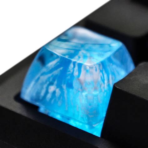 Buy Mechkeeb Handcraft Artisan Keycap Iceberg Volcano Snow Sakura ...