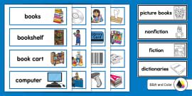 Library Dramatic Play Posters (teacher made) - Twinkl
