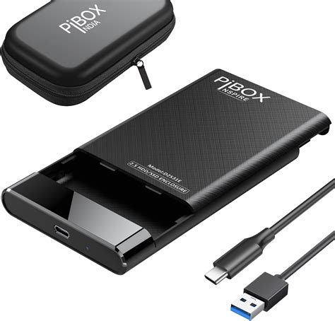 piBOX India NVMe SSD Enclosure - USB 3.2 10Gbps, Tool-Free M.2 NVMe ...