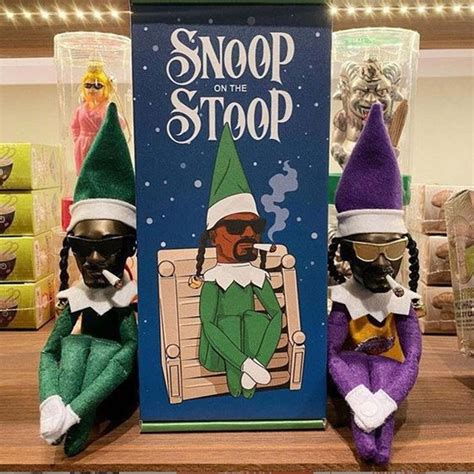 Snoop on a Stoop Snoopdogg Elf on the Shelf Snoop on the - Etsy Canada