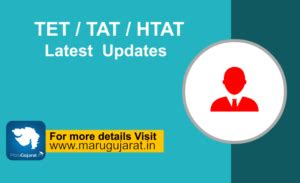 GSEB TET 2 Exam Center related Notification 2023