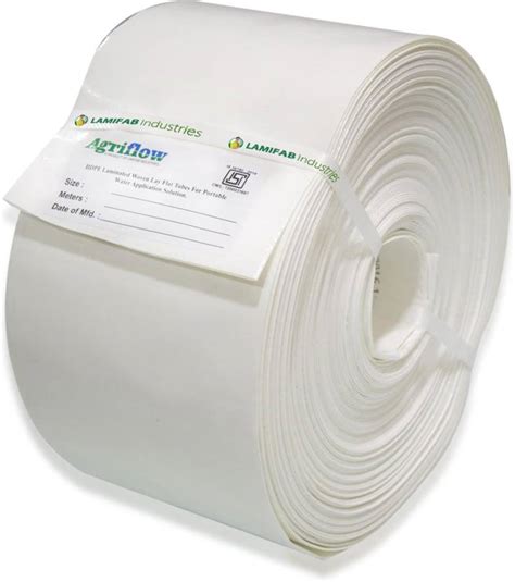 Agriflow 100 Meter 4 Inch 100 Meter 4 Inch ISI HDPE Laminated Woven Lay ...