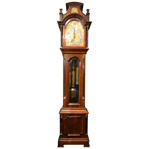 Unique Antique English Grandfather Clock, Mahogany, 18th Century For ...