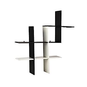 Mastercraft Folding Wall Shelves (WS-1237) – Black & White : Amazon.in ...
