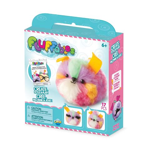 Buy The Orb Factory Fluffables Sprinkles Arts & Crafts, Purple/Pink ...
