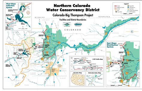 Map Of Big Thompson River Colorado