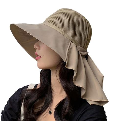 Large Brim Sun Hats for Women, UV Protection UPF 50+ Outdoor Travel ...