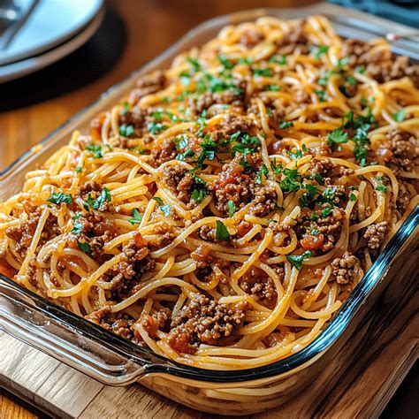 Asian-Style Ground Beef Spaghetti | My Savory Twist