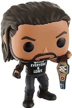 Pop WWE: Roman Reigns with Title, Wreck Everyone and Leave, Vinyl ...