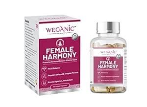 Buy WEGANIC FEMALE HARMONY PCOS/PCOD Ayurvedic Supplement | Weight ...