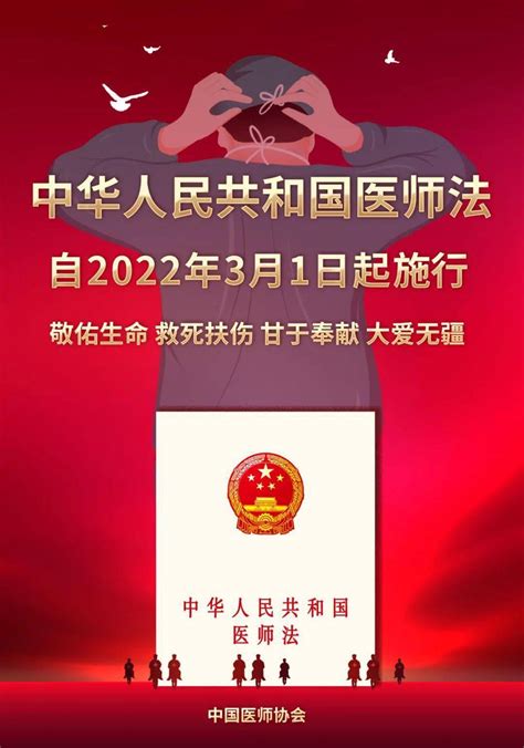 《中华人民共和国医师法》宣传画发布_中国医师协会_执业_保障