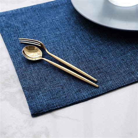 Buy CASA-NEST Jute Table mats/Place mats Pack of 6 Table Mat Heat ...