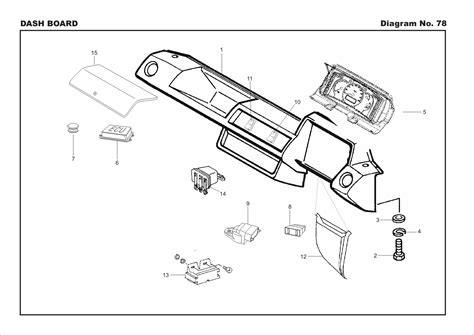 Guniune Spare Parts For Body Dash Board Online from Autojunction